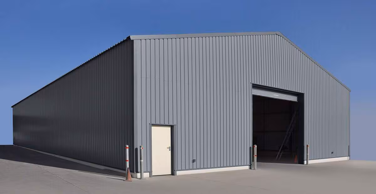 Industrial Shed Manufacturer in Gurugram - BK Steel Interior