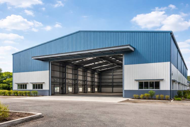 Industrial Shed Manufacturer in Gurugram - BK Steel Interior